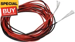 30 Gauge Silicone Wire 10 Ft Red Black Flexible Awg Stranded Tinned. Fixed Price $10.93.