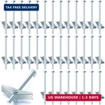 Yaocom 100 Pcs 1/8" X 3" Toggle Bolts Butterfly Screws Anchors Heavy Duty Wall. Fixed Price $39.37.