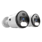 Night Owl Wired Ip 4K Uhd Indoor/outdoor Add On Spotlight Cameras With White. Fixed Price $306.99.