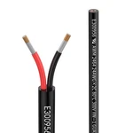 Matugajp Gauge Wire 24/2 Electrical Conductor Extension 10FT, Black. Fixed Price $16.45.