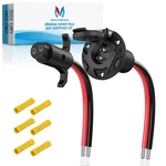 Mictuning 2-WIRE 8 Gauge 12/24V Marine Boat Yacht Trolling Motor Plug & Socket. Fixed Price $18.90.