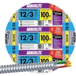 Southwire Armorlite 12 Gauge 3 Conductor Aluminum Mc Cable 600 Volt 90C. Fixed Price $159.90.