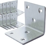 20PCS Stainless Steel Angle Bracket, 2"X2"X2" Heavy Duty Pack, Silver. Fixed Price $31.99.