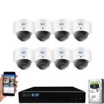 16 Channel Nvr 8 4K Poe Ip Color Night Vision Microphone Security Camera System. Fixed Price $1399.00.