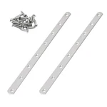 Auxbc 11.5 Stainless Steel Straight Brace, Flat Inch, Silver. Fixed Price $11.88.