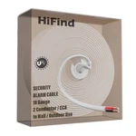 Hifind 18 Gauge 2 Conductor Low Voltage Wire 500 Ft,uv White. Fixed Price $116.40.
