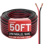 Energeaster Gauge Wire, 16AWG Automotive Electrical 50FT 2 Conductor .... Fixed Price $15.99.