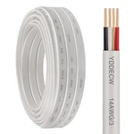 Yddecw 14/3 Nm-b Wire With Ground Gauge Non-metallic 25FT, White. Fixed Price $67.90.