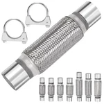 Mardatt 3PCS Exhaust Flex Pipe Stainless Steel Double.... Fixed Price $27.66.