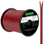 Gosdeng Gauge Wire 100FT, Conductors Electrical Red 18AWG-2C. Fixed Price $16.14.