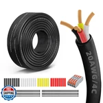 Widfdxdre Gauge 100 Pure Copper Conductor 20/4 Flexible Electrical Wire. Fixed Price $36.54.