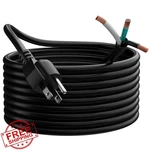 Elecan 14 Gauge Power Cord 4FT, 3 Prong Replacement Plug W/ Pigtail, 15A/125V.... Fixed Price $20.00.