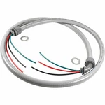 6-FT 10-AWG 3-CONDUCTOR Non-metallic Liquid-tight A/c Whip Flexible Conduit 1/2". Fixed Price $29.95.