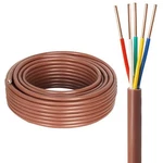 Thermostat Wire 18/5 20FT Solid Copper Gauge Conductor Power Circuit Cable. Fixed Price $29.37.