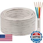 Xrds -rf 18AWG 5 Conductor Thermostat Wire 100FT, Solid Copper, Gauge. Fixed Price $70.81.
