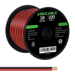 Askcable 18 Gauge Wire, Awg Electrical Cable, 2 Conductors Red Black .... Fixed Price $25.91.