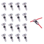 Low Voltage Wire Connectors, Solderless No Stripping 3 Way 1 Small G.... Fixed Price $18.02.