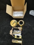 Polished Brass Deadbolt -multiple Locks And Key Codes -great For Rentals. Fixed Price $6.95.