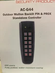 Rosslare AC-G44 Outdoor Backlit Standalone Pin & Proximity Controller 125KHZ. Fixed Price $100.00.
