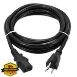 Meccanixity 8FT 18 Awg Black Power Cord C13 Nema 5-15P. Fixed Price $20.00.