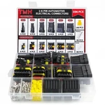 Tmh 336 Pcs 1/2/3/4/5/6 Pin Electrical Connector Kit 22-16 Awg, Automotive El.... Fixed Price $25.04.