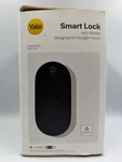 Yale Black Keyed Deadbolt Smart Lock With Google Matter YRD510-MT1-BLK. Fixed Price $99.94.
