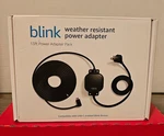 Blink Black Weather Resistant 13 Ft Power Adapter Pack For Security Camera. Fixed Price $19.12.