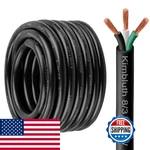 Kimbluth Gauge Conductor Wire Sjtw Outdoor Extension Power Cable 20FT 8/3. Fixed Price $120.67.