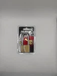 Master 140DLH Laminated Steel Padlock Double Locking Bronze Pack. Fixed Price $11.99.