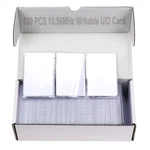 100 Pcs Rewritable Smart Card 13.56MHZ Pvc Blank White JASAGUID5050. Fixed Price $52.05.