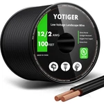Yotiger Gauge Low Voltage Wire 100FT, 12/2 Landscape.... Fixed Price $73.72.