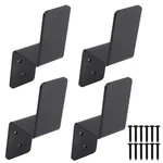 4PCS 2X4 Door Barricade Brackets Open Holder Heavy Duty .... Fixed Price $43.27.