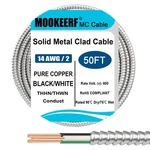 Mookeerf 14/2 Mc Cable 50FT Pure Copper. Fixed Price $89.99.