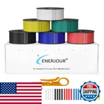 Enerjour 20 Gauge Wire 138FT Awg Flexible Silicone Cable 6 Colors Each. Fixed Price $27.02.