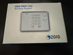 2GIG PAD1 - Keypad Wireless 345. Fixed Price $15.00.