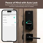 Wyze Palm Lock, Smart Door With Contactless Vein Recognition, Keypad,. Fixed Price $67.00.