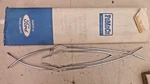 Nos 1967 Ford Galaxie 4DR Hardtop Door Edge Guards Original Adell Set. Fixed Price $65.00.