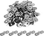 Hordion 50PCS 1/4" Two Hole Strap U Bracket, M5 Rigid Pipe Stainless Steel. Fixed Price $17.20.