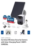 Swann Corecam Wireless Security Camera Solar Charging Panel Swifi-coresol-gl. Fixed Price $149.00.