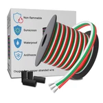 Leadtops 3 Pin Conductor Extension Wire Copper Cable Cord Rgb Led 10M Spool New. Fixed Price $7.99.