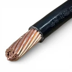Southwire 2/0 Awg Thhn Copper Black Stranded Simpull $4.29 Foot. Fixed Price $107.25.