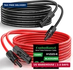 Oududianzi Solar Extension Cable 30FT 10AWG, Wire, Gauge Tinned Copper. Fixed Price $52.99.