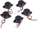 5PCS SFM-27 Dc 3-24V Electronic Buzzer Alarm Sounder Continuous Black. Fixed Price $10.61.