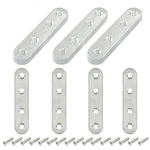 16 Pack 3 Inch Stainless Steel Flat Plate Straight Bracket Metal Brace B.... Fixed Price $11.21.