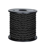 Ul Listed Twisted Cloth Covered Wire, CARRY360 Antique 50FT, Black. Fixed Price $40.14.
