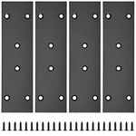 Bonsicoky Flat Straight Brace Brackets 6.6" X 1.9" - Pcs, Black. Fixed Price $18.99.
