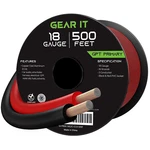 Gearit 18 Gauge Wire (500FT - Black/red) Gpt Automotive Primary Blackred. Fixed Price $70.33.