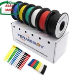 Fermerry 30 Awg Stranded Wire Spool 10FT Each 6 Colors Flexible Gauge Silicon. Fixed Price $17.08.