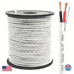 Coeulse 18/2 Shielded Wire 100FT CL3P Jacket Pure Copper Spool Gauge. Fixed Price $68.78.