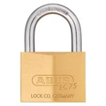 Abus 75/60 Ka Padlock, Keyed Alike, Standard Shackle, Square Brass Body, Steel. Fixed Price $33.55.